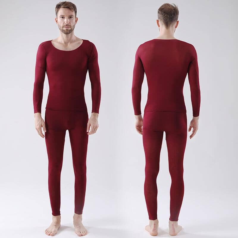 Elastic and seamless thermal underwear: Comfort and warmth